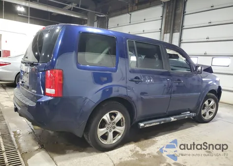 2013 Honda Pilot Exl z USA, uszkodzony, nr VIN 5FNYF4H51DB041608